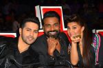 Varun Dhawan, Jacqueline Fernandez promote Dishoom on the sets of Dance 2 plus on 11th July 2016